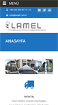 Mobile Screenshot of lamel.com.tr