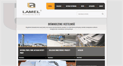 Desktop Screenshot of lamel.com.pl